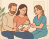 Consulto dalla Osteopata con Famiglia