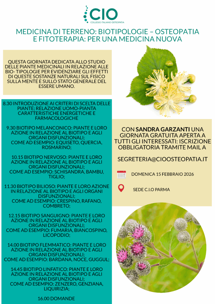 osteopatia come medicina di terreno programma domenica -