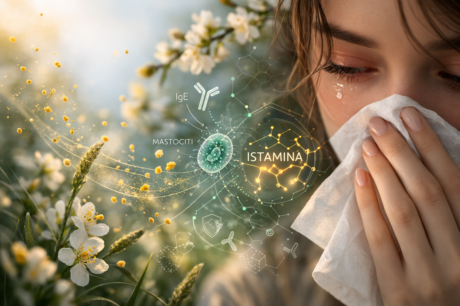 Allergie primaverili: meccanismi biologici e visione clinico-nutrizionale