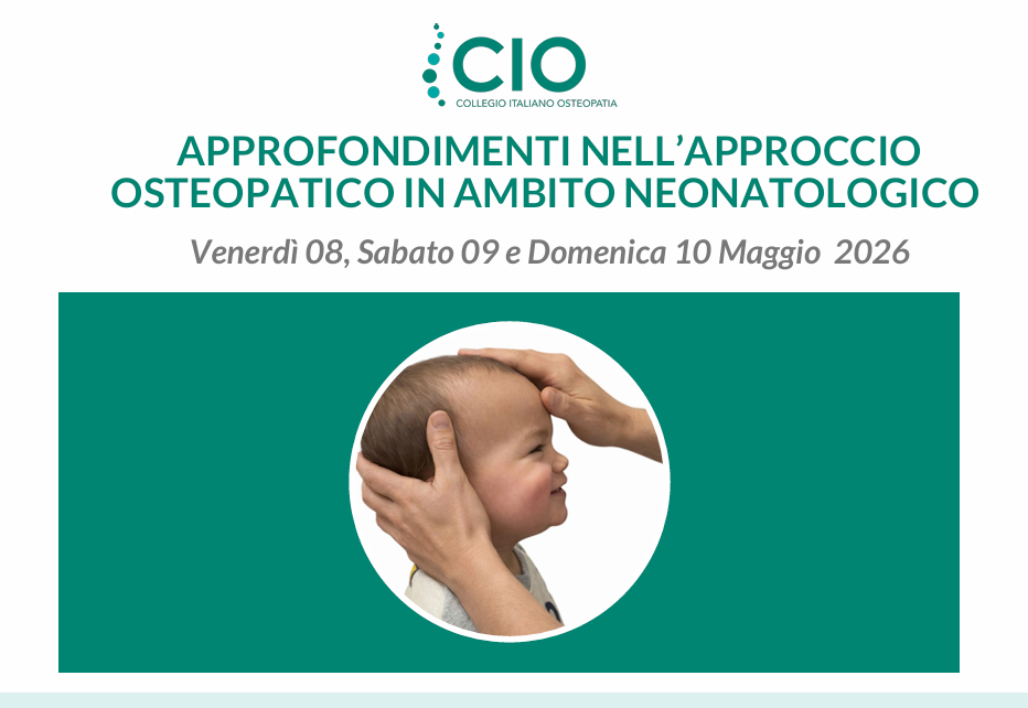 Corso di osteopatia neonatologica: formazione pratica su neonato e lattante Corso di osteopatia neonatologica: formazione pratica su neonato e lattante