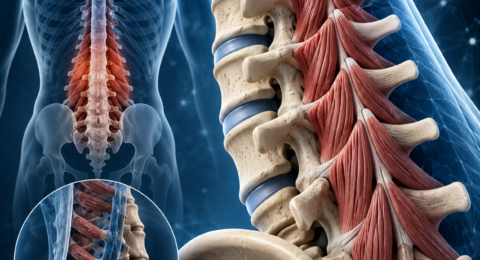 Riabilitazione multifido lombare con focus anatomico sulla stabilità vertebrale e controllo motorio